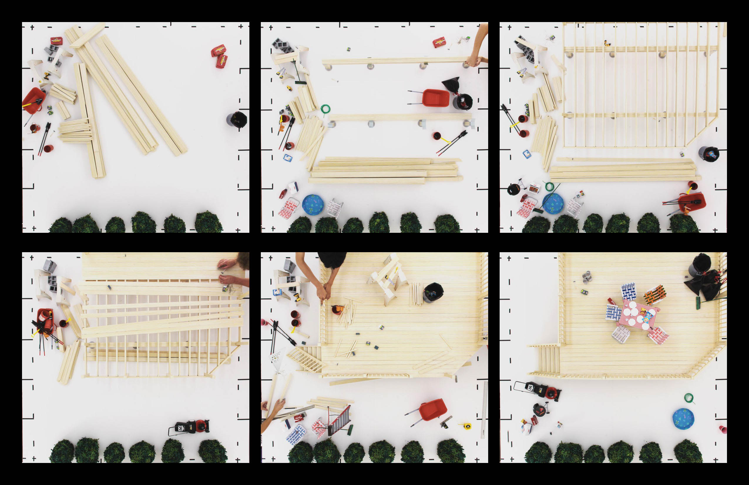 Enjoy Your Deck :-) (video frames), Chicago Architecture Biennial 2017, Chicago